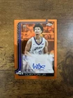 WALTER CLAYTON JR. 2025-26 TOPPS CHROME ROOKIE ORANGE REFRACTOR AUTO 08/25