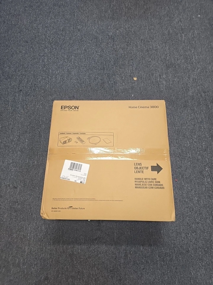 Epson Home Cinema 3800 4K PRO-UHD 3-Chip Projector with HDR - Image 2 of 2