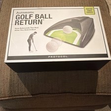 Protocol Golf Ball Return Putting Aid Automatic Battery Operated Portable