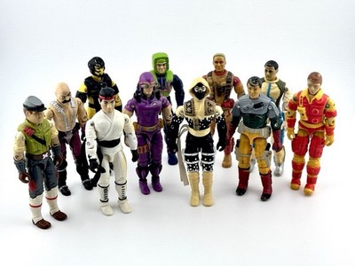 Vintage GI JOE 3.75” 11-Figure Lot 1984-1993 Duke, Stormshadow