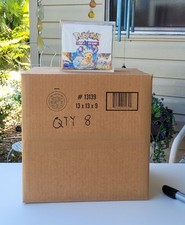 8 X Pokemon Booster Box Acrylic Case, Magnetic Protective Display.