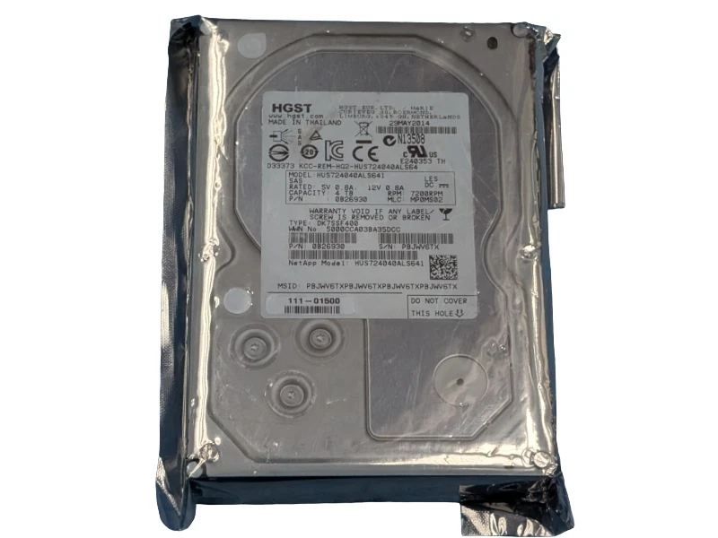 Hitachi Internal Hard Disk Drives 4 TB Storage Capacity for sale