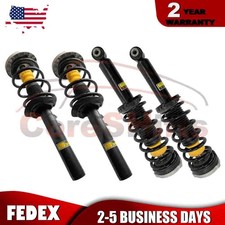 4Pcs For BMW X3 F25 11-17 X4 F26 15-18 Front Rear Shocks Struts Assembly 3.0L
