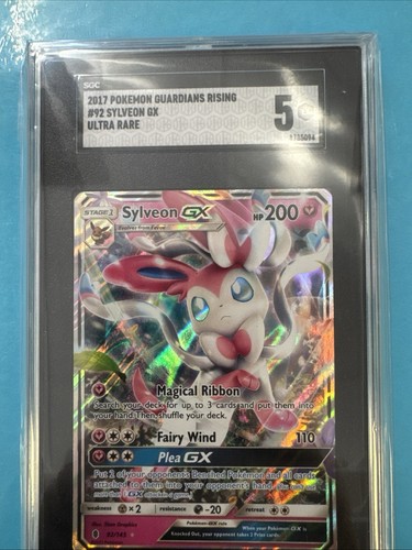 Sylveon-GX graded SGC 5 for sale on eBay
