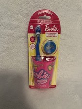 Barbie toothbrush Set Toothbrush Cap Rinsing Cup.