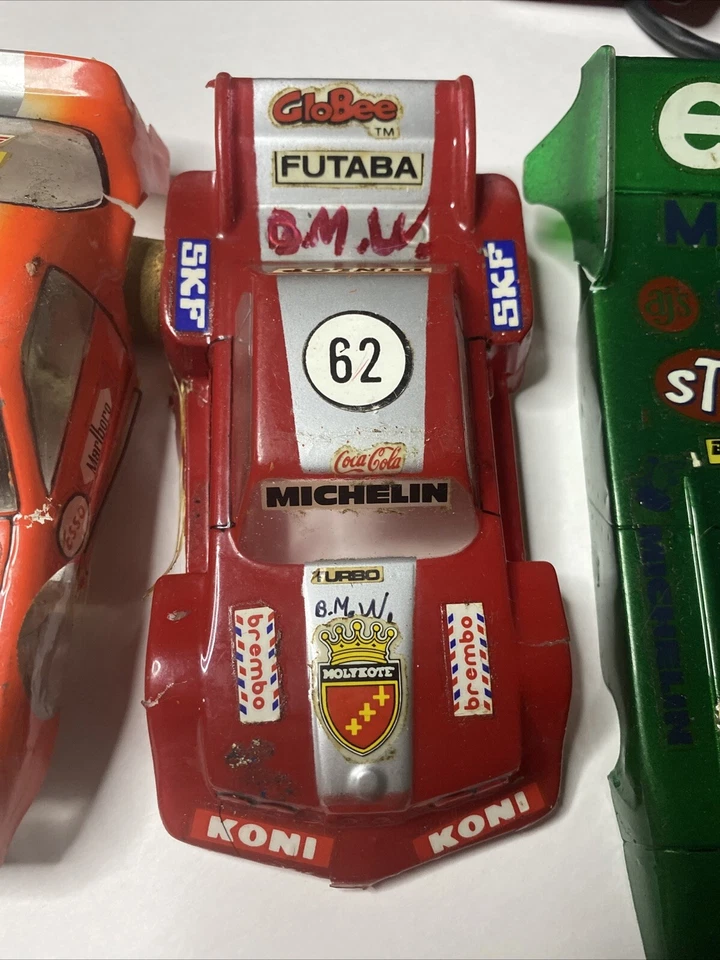 Lote de chasis, carrocería, neumáticos Parma SLOT CARS de colección leer descripción Foto 4 de 4