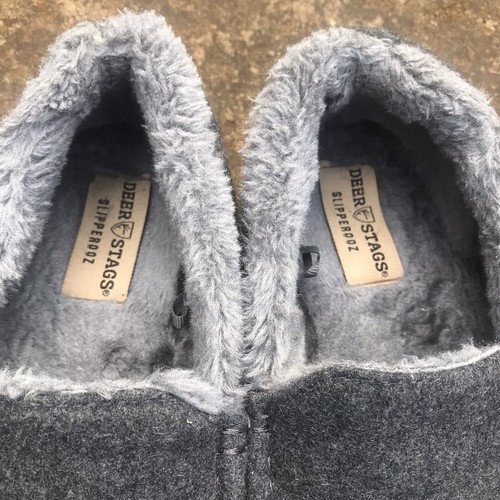 Deer Stags Men's Slipperooz Felt Spun 