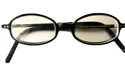 LUNOR EYEGLASSES BLACK, Col. 01 Mod 213. EXCELLENT CONDITION