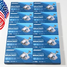 1-10packs Dental brackets self-ligating ortodoncia Mini Braces Hooks 345 Roth ns