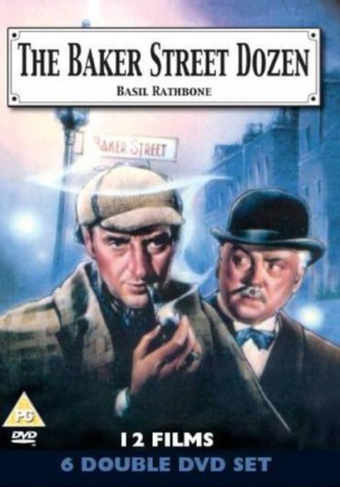 Sherlock Holmes - Baker Street Dozen DVD TV Shows Basil Rathbone