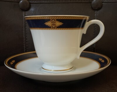 Set of 4 Wedgwood Embassy Collection Foxworth Coffee/Tea Cup