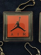 Vintage Authentic Nike Air Jordan Jumpman Shoe Hang Tag Keychain Jordan III IV