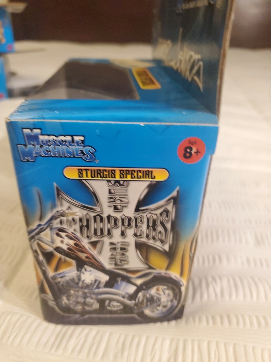 Jesse James West Coast Chopper Sturgis Special Blue New In Box 1