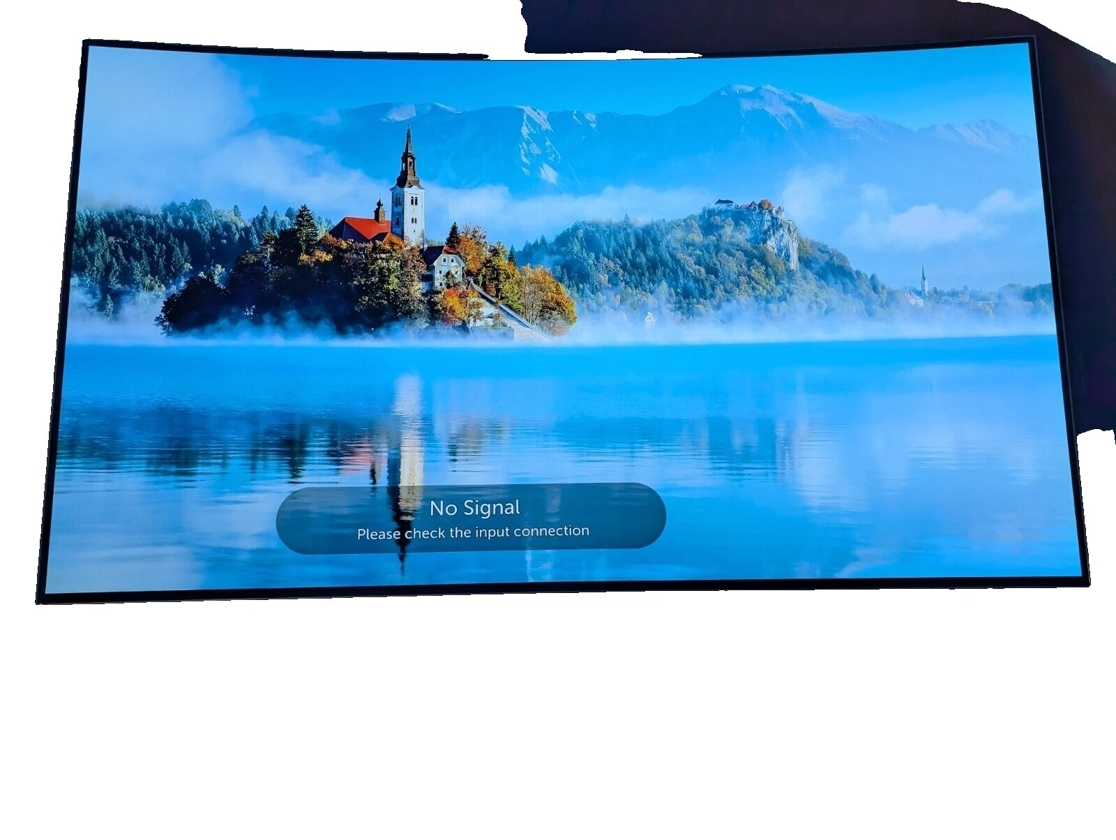 Black OLED TVs Curved Screen
