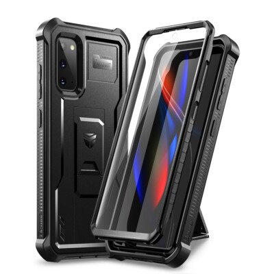 Dexnor Full Body Shockproof Case for Samsung Galaxy S20 Built-in Kickstand