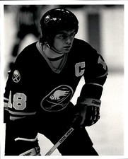 CGE7 Original Robert Shaver Photo DANNY GARE 1974-82 BUFFALO SABRES NHL FORWARD