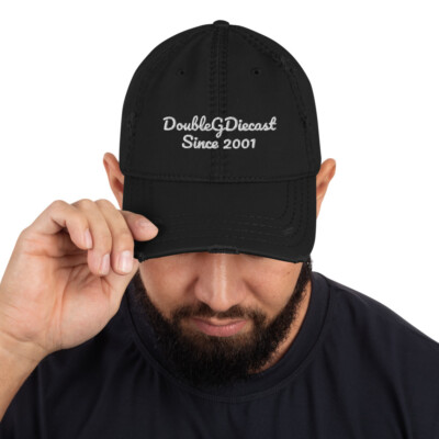 DoubleGDiecast Distressed Dad Hat