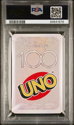 PSA 10 GEM MINT Minnie Mouse Disney 100 UNO 5 Card Foil Trading
