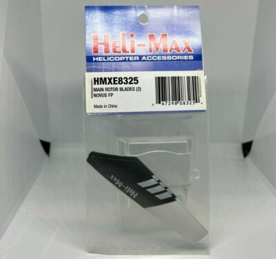 Heli-Max HMXE8325 Main Rotor Blades for Novus FP Heli NIP RC