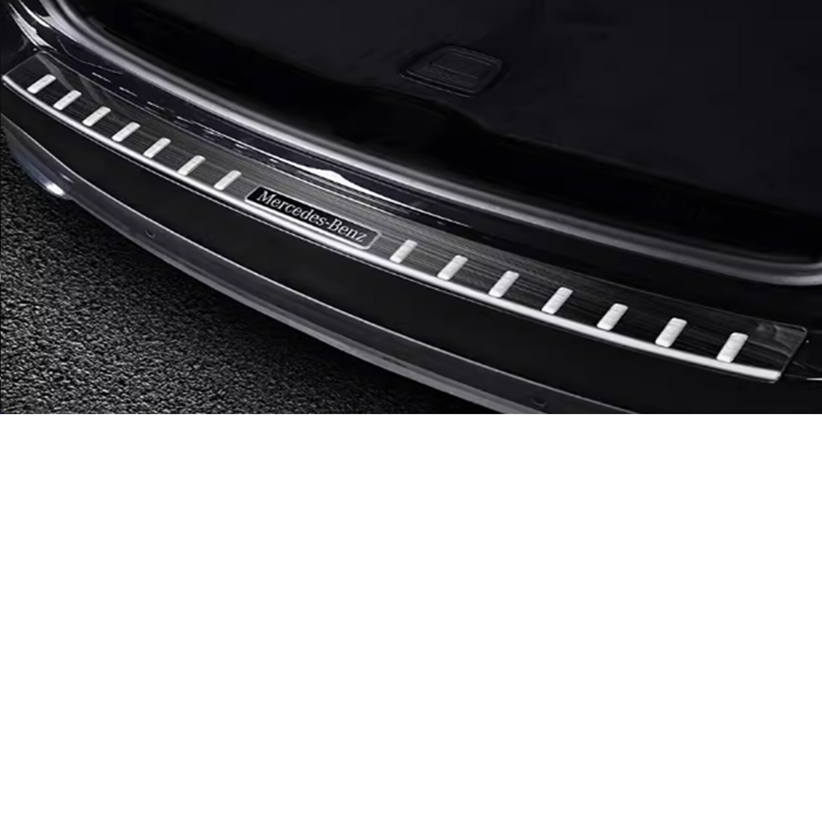 Protezione Soglia Carico Mercedes GLC X254 Nero Inox | Accessori Top