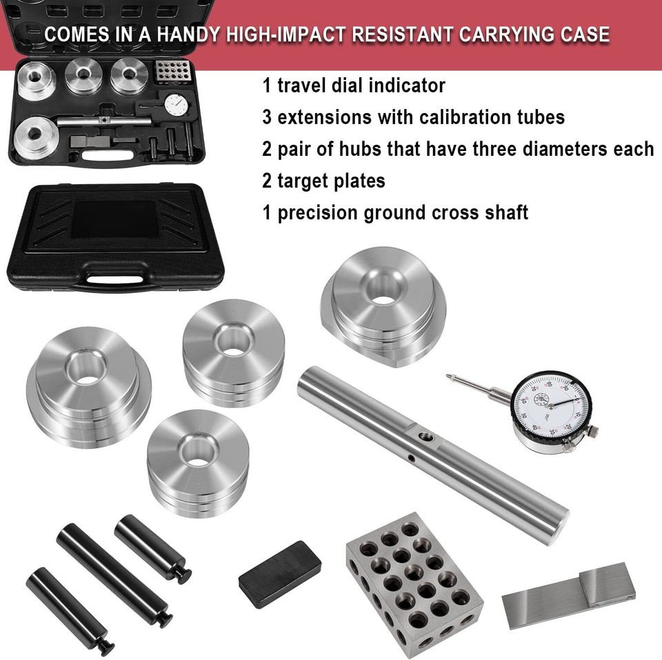 Differential Pinion Depth Gauge Checker Tools Sets 11001 for GM Ford ...
