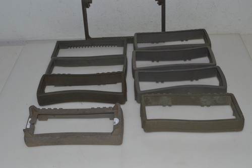 HEWLETT PACKARD & AGILENT TEST EQUIPMENT CASE COVERS  LOT OF 8 + 1 HANDLE(YMT97)