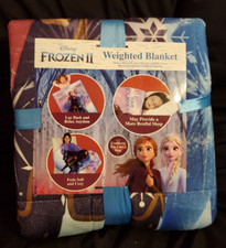 Disney Frozen 2 Weighted Blanket 4.5 lbs "Trust Your Journey" Elsa And Anna