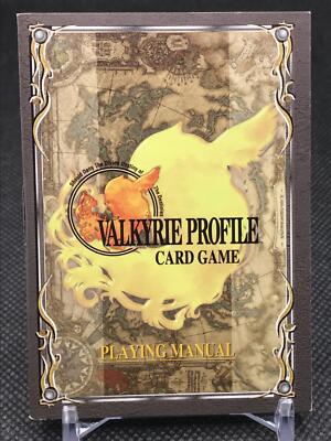 PLAYING MANUAL VALKYRIE PROFILE ENIX 2000 Made in JAPAN TCG Rare Vintage