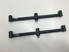 TMC 2 x 3 Rod Anodized Aluminium buzz bars. 30cm. Lightweight. Standard Threads