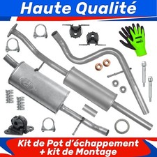 Pot d'échappement Peugeot 1007