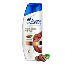 5 X Head  Shoulders Anti Hairfall Cafeina Caffeine 180ml Shampoo