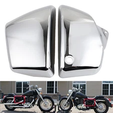 Chrome Battery Side Fairing Cover For Honda Shadow Sabre 1100 VT1100C2 VT1100C3