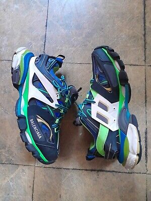 Balenciaga track Black Blue Green ART NO. 542023 Size US7 | eBay Balenciaga track Black Blue Green ART NO. 542023 Size US7 | eBay