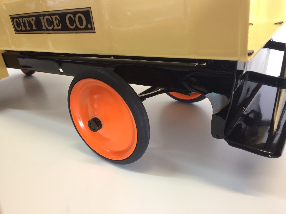 Camion Mack City Ice Co. En Tôle Emboutie – Vintage – Pièce De Collection