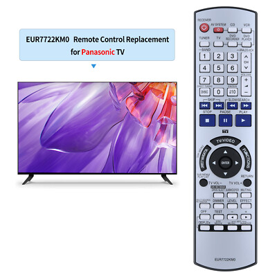 EUR7722KM0 Remote Control For Panasonic AV Receiver SA-XR55 SA