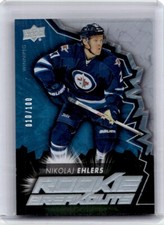 2015-16 UD Upper Deck Rookie Breakouts Acetate Nikolaj Ehlers RC 010/100