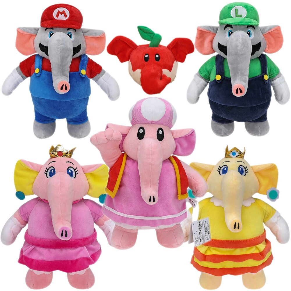 Super Mario Wonder Elephant Luigi Princess Peach Daisy