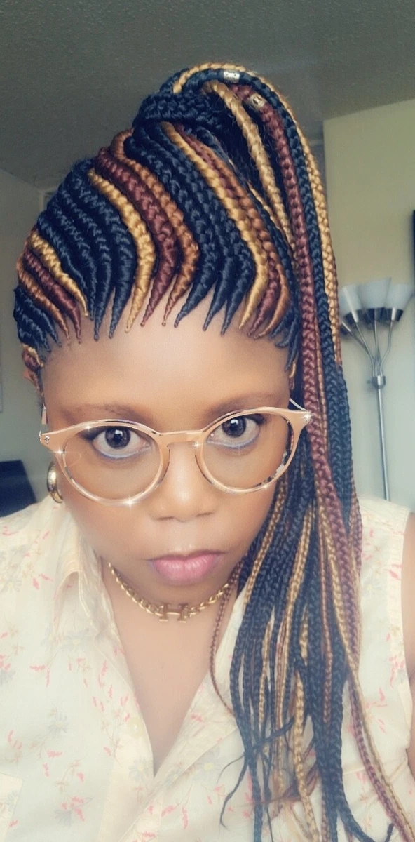 Box braids ponytail deals