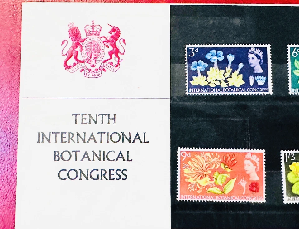 1964 TENTH INTERNATIONAL BOTANICAL CONGRESS ROYAL MAIL PRESENTATION PACK - Image 3 of 4