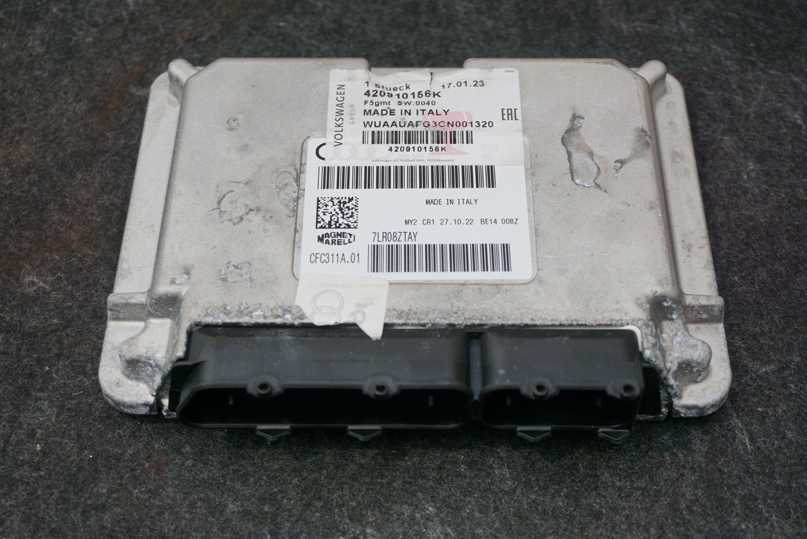 Transmission Computer Control Module Unit OEM 420910156K Audi R8 Type 42 2011-13