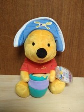 NEW Plush Winnie the Pooh Pirate Pooh w/ Winnie the Pooh Pirates Star Bean