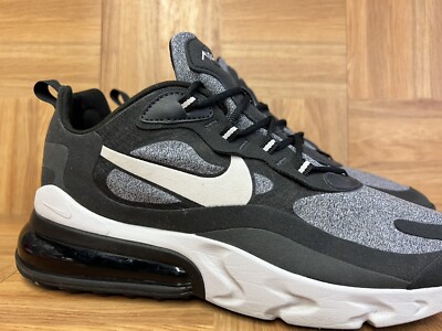 A-11☆アロー RARE🔥 Nike Air Max 270 React Anthracite Black Vast Grey Off Noir