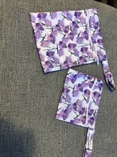 NWOT Purple Flower Waterproof Wet Bag/Dry Bags for multi-use