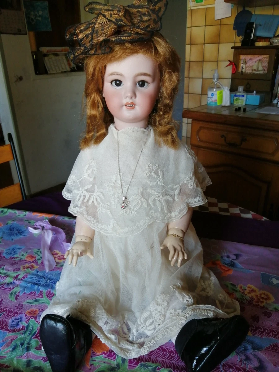 poupee ancienne dep xix xxe grande 74cm taille 12