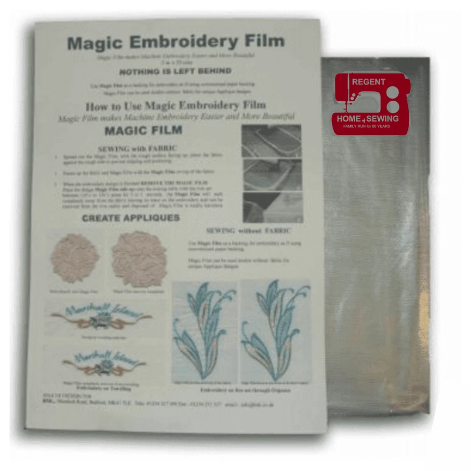 MAGIC FILM Embroidery Stabiliser Heat Dissolvable 50cm/19.6" Wide Made in Japan - Image 1 of 1