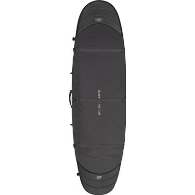 Ocean & Earth Hypa Longboard Black Travel Board Bag - Fits 2 Boards - 8'6''