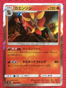 Pokemon Card Pyroar Sm6 016 094 R Holo Japanese Japan Used Ebay