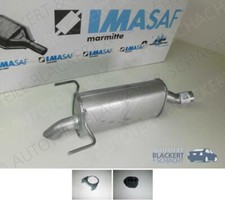 IMASAF ESD Auspuff Endtopf+Anbauteile für Opel Astra H 1.9 CDTI+16V+GTC 2004-