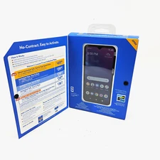 TCL Prepaid Walmart Family Mobile 6.22'' HD+ A2X 32GB Android Black Smartphone