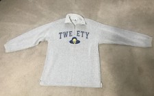 Vtg Looney Tunes Sweatshirt 90s Six Flags Park Made In USA Tweety 1998